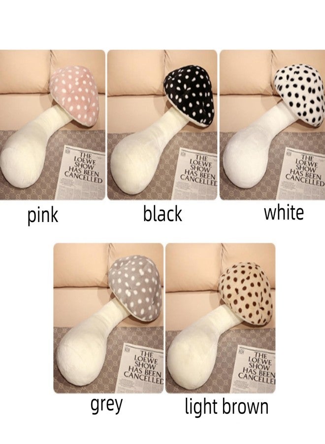 OUKEYI Mushroom Plush Pillow - 30inchPlush Mushroom Shaped Stuffed Long Pillow - Cute Mushroom Stuffed Toy - Christmas Birthday Sofa Home Decoration (Light Brown) - Image 5